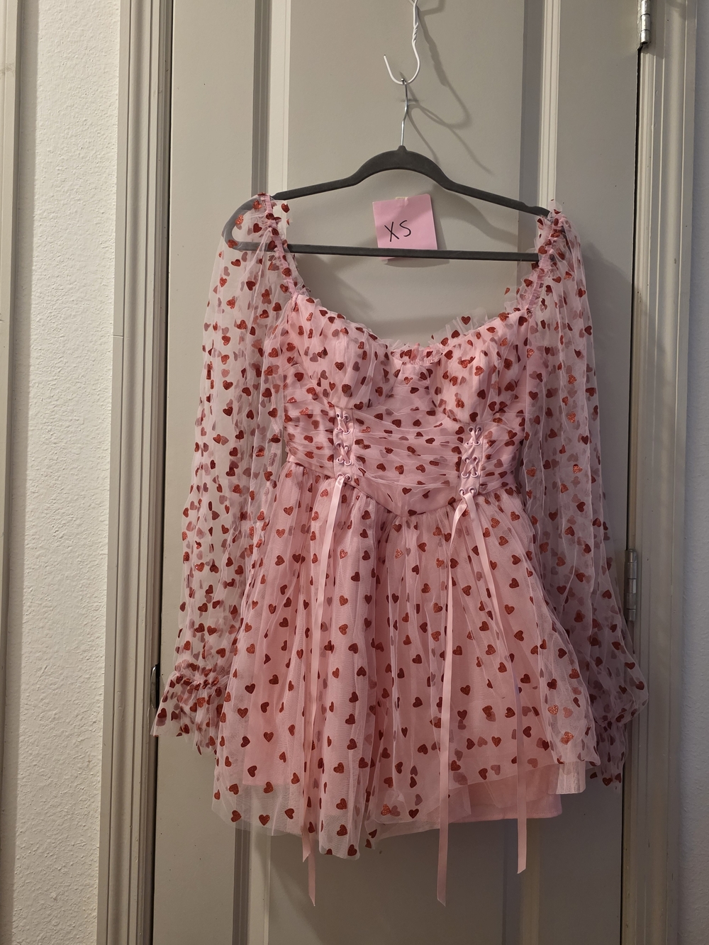 Heavenly Affair Babydoll Dress-Pink